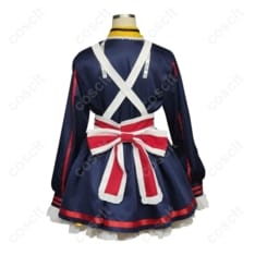 ブルーアーカイブ 愛清フウカ コスプレ衣装｜通気性よく高再現、撮影映えする上品メイド風セット - 4枚目の画像（サムネイル）