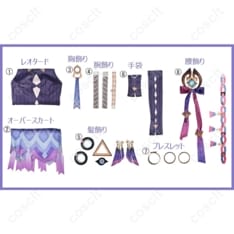 原神 シトラリ コスプレ衣装｜レオタードセット 高再現で撮影映え、長時間も快適 - 5枚目の画像（サムネイル）