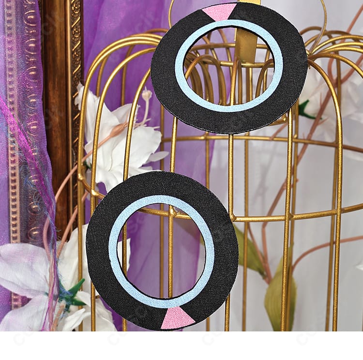 原神 シトラリ衣装の髪飾りアップ。モチーフ形状、取り付けクリップの仕様がわかる。