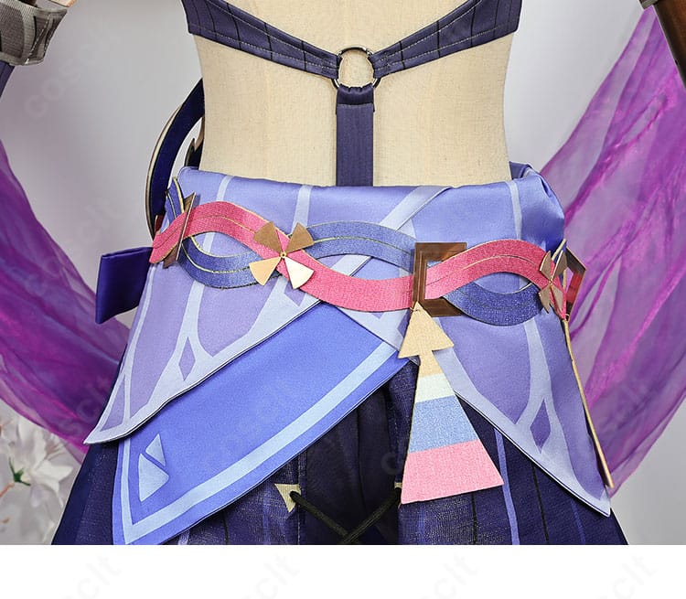 原神 シトラリ衣装の装飾まとめディテール。複数パーツの統一感と配色設計を示すカット。