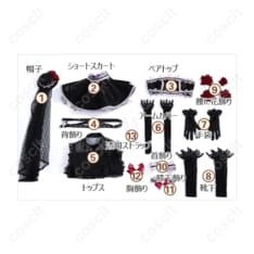 西木野真姫 怪談編コスプレ衣装｜高再現＆着脱ラクで撮影・イベントに最適 - 7枚目の画像（サムネイル）