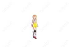 学園アイドルマスター 藤田ことね Yellow Big Bang！ コスプレ衣装 - 1枚目の画像（サムネイル）