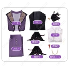 第五人格 作曲家フレデリック・クレイバーグ コスプレ 高再現で快適、イベントと撮影に最適 - 4枚目の画像（サムネイル）