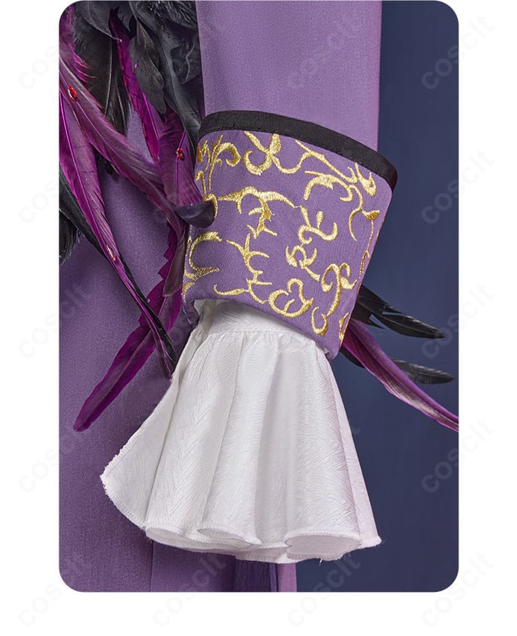 第五人格 フレデリック・クレイバーグ衣装 袖口の装飾。クラシックなカフデザインとボタンの質感