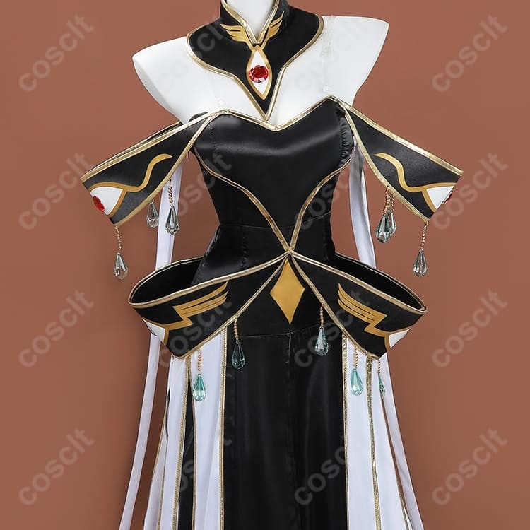 C.C. ブリタニア衣装コスプレ｜上品シルエットと精緻ディテールで撮影映え - 4枚目の画像