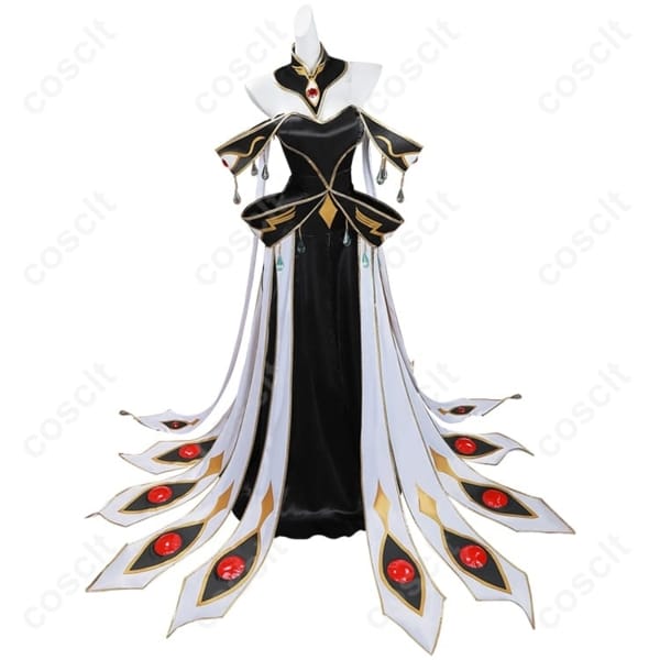 C.C. ブリタニア衣装コスプレ｜上品シルエットと精緻ディテールで撮影映え