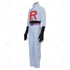 ポケモン コジロウ（ロケット団）制服コスプレ｜高再現シルエットで快適、イベント・撮影に最適 - 2枚目の画像（サムネイル）