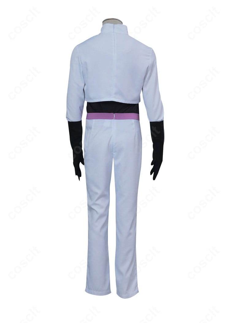 コジロウの制服コスプレ衣装・背面のラインと丈感が分かる画像