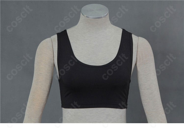 ムサシ コスプレ 背面装飾ディテール、背中の切替ラインとシルエットを忠実に再現