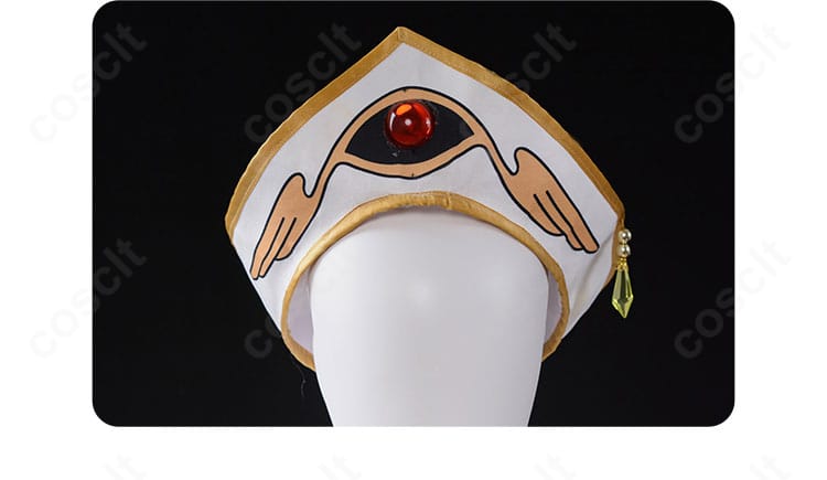 帽子ディテール：ルルーシュ皇帝の象徴的な帽子と装飾。形状、縁取り、エンブレム風意匠の再現度を確認。