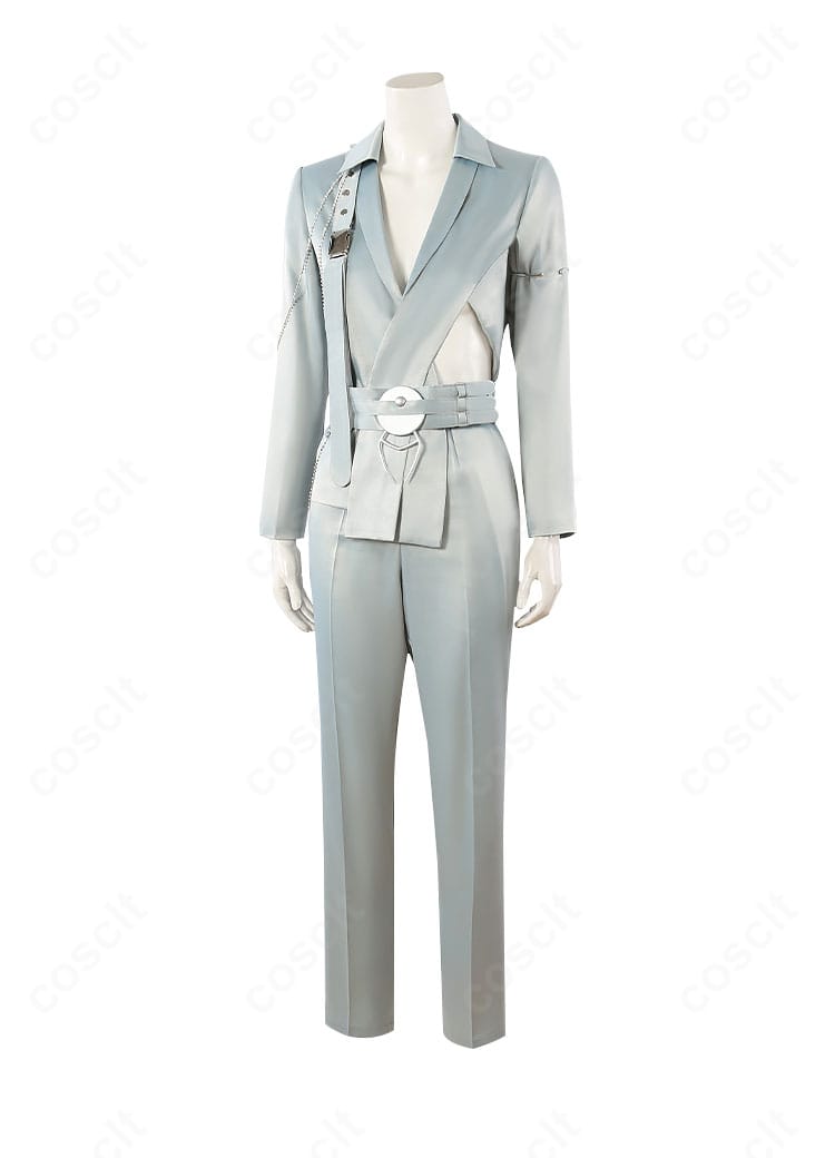 ALIEN STAGE ルカ ROUND7新衣装コスプレ左側面。肩飾りや腕飾りの細やかな再現を強調