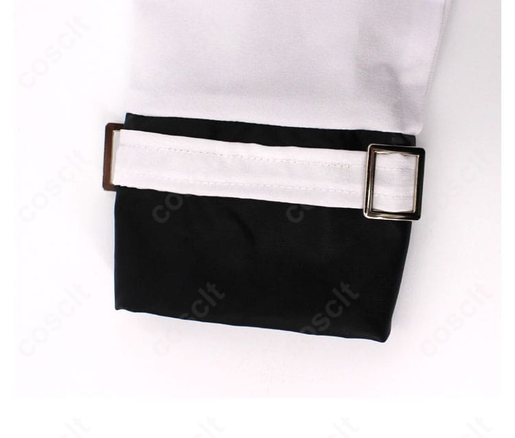 恋と深空 プレイヤー 特別任務コスプレ衣装 袖口の装飾ディテール。カフの構造と縫製を確認