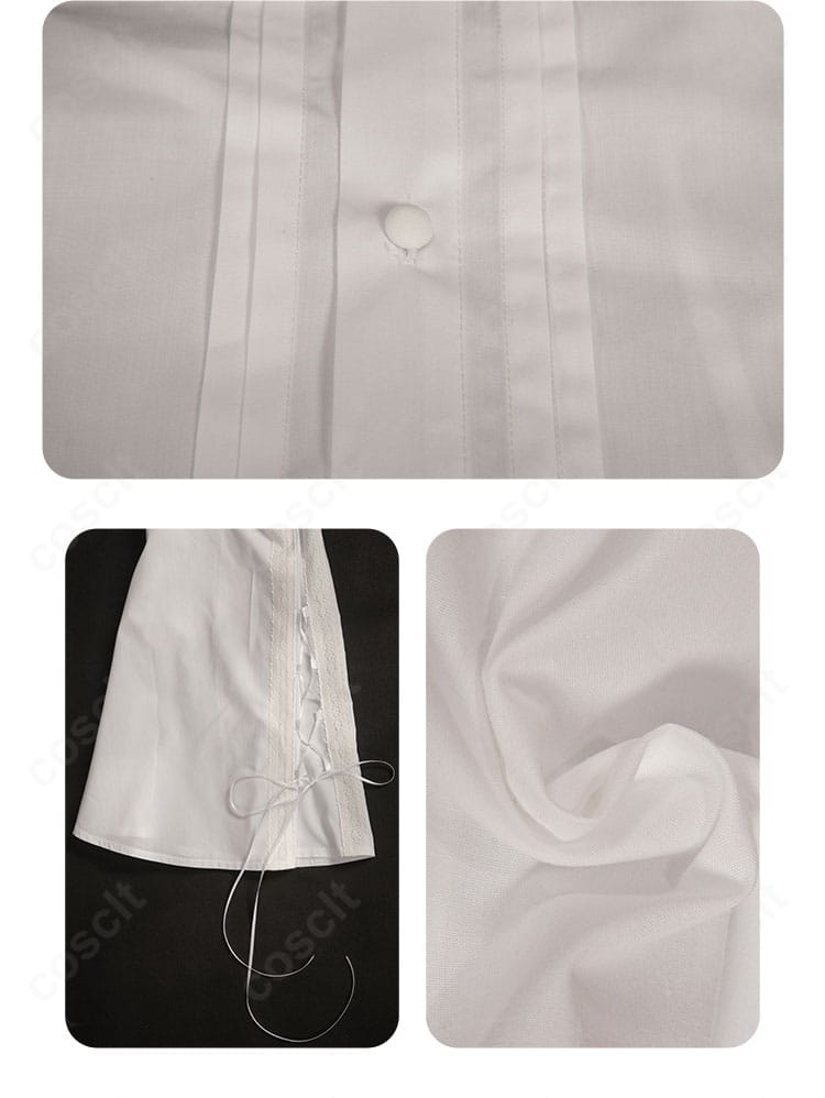 ヨスガノソラ 春日野穹 冬服コスプレ衣装の襟元と袖口の細部