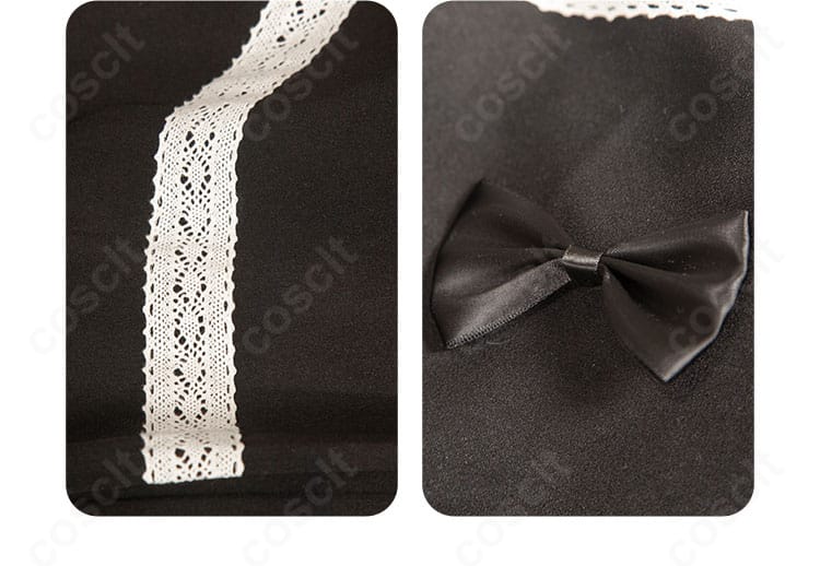 スカート裾の装飾ディテール(春日野穹 冬服コスプレ)