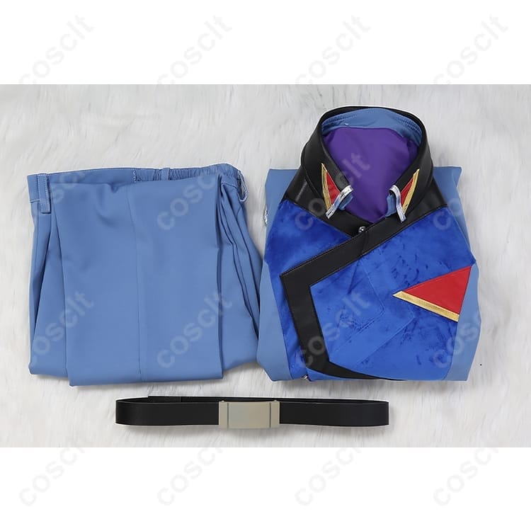 ムウ・ラ・フラガ コンパス制服コスプレ｜高再現の直線美と着脱ラクラクでイベント・撮影に最適 - 6枚目の画像