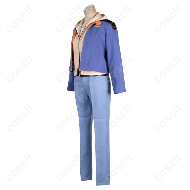 バナージ・リンクス 青ジャケット衣装｜機動戦士ガンダムUC 高再現で撮影映え、着心地も快適 - 3枚目の画像