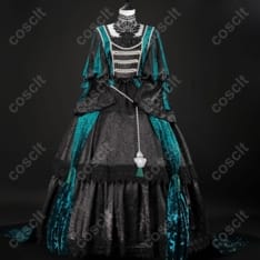 黒執事 シエル 緑の魔女編ドレス 高再現で上品、イベントや撮影も快適 - 1枚目の画像（サムネイル）