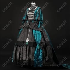 黒執事 シエル 緑の魔女編ドレス 高再現で上品、イベントや撮影も快適 - 2枚目の画像（サムネイル）