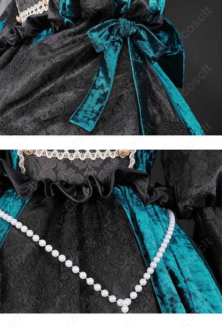 腰飾りと蝶モチーフの装飾アップ。結び目の立体感と装飾の配置バランスを示す画像