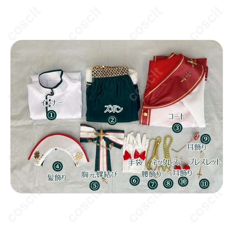 紫之創 スターライトフェスティバル衣装 高再現で映える上品×爽やかセット、快適な着用感 - 3枚目の画像