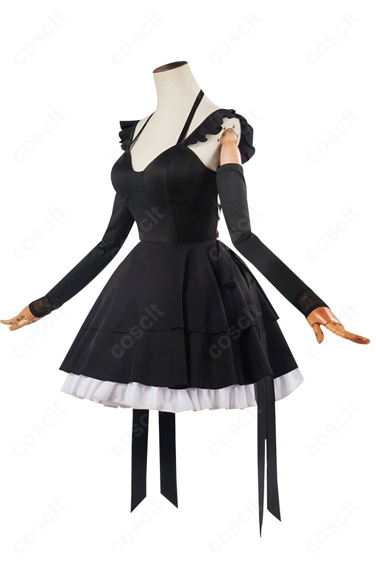 喜多川海夢 コラボ衣装の側面。ウエストラインと袖のボリューム、サイドの切り替えデザインを詳細に確認可能。