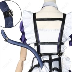 にじさんじ 狂蘭メロコ 新衣装メイド服 高再現で着脱ラク、撮影映えの上品デザイン - 5枚目の画像（サムネイル）