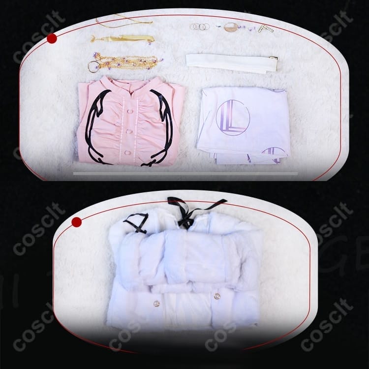 ホロライブ 一条莉々華 初期衣装コスプレ 高再現で上品、快適な着用感でイベント撮影に最適 - 5枚目の画像