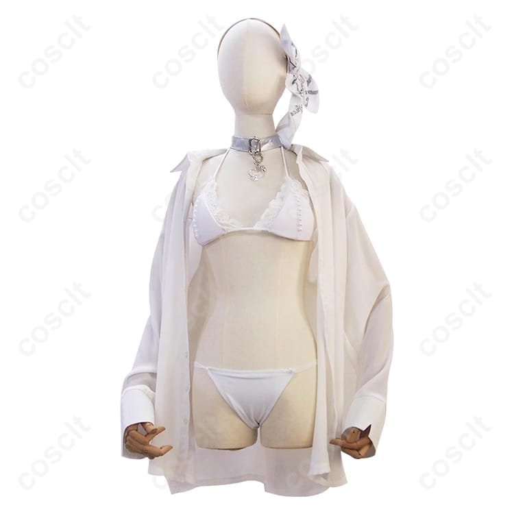 勝利の女神：NIKKE バイパー シャイン・オブ・ラブ水着 高再現で快適、撮影・イベントに最適 - 2枚目の画像