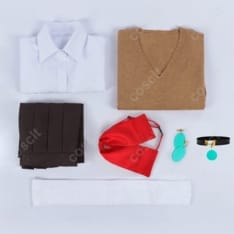 ダンダダン 綾瀬桃 制服コスプレ衣装。軽やか高再現でイベント・撮影に最適 - 7枚目の画像（サムネイル）