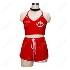 宝鐘マリン 3周年記念水着コスプレ衣装｜通気性と高再現でイベントも撮影も快適 - 1枚目の画像（サムネイル）