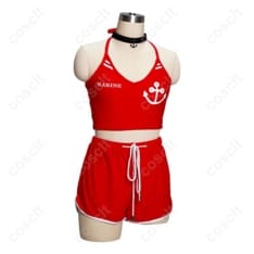 宝鐘マリン 3周年記念水着コスプレ衣装｜通気性と高再現でイベントも撮影も快適 - 2枚目の画像（サムネイル）