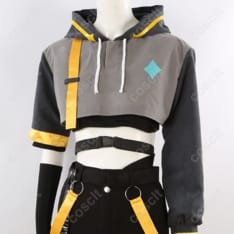 原神 空（旅人）コスプレ衣装 通常衣装。美シルエットで高再現、撮影・イベントに最適 - 4枚目の画像（サムネイル）