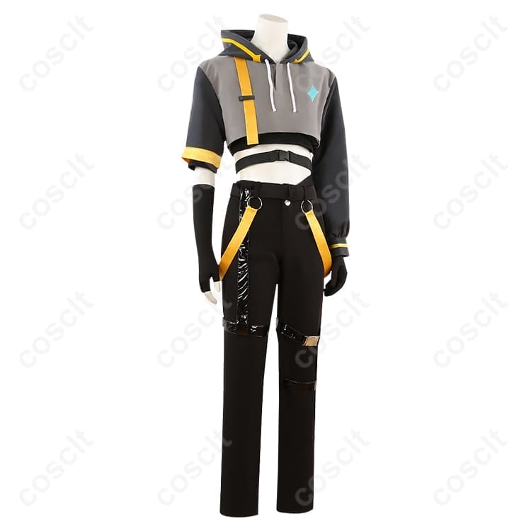 原神 空（旅人）コスプレ衣装 通常衣装。美シルエットで高再現、撮影・イベントに最適 - 2枚目の画像