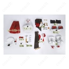 原神 胡桃（フータオ）残雪に咲く紅 コスプレ 衣装一式 高再現で撮影映え、着脱もラク - 5枚目の画像（サムネイル）