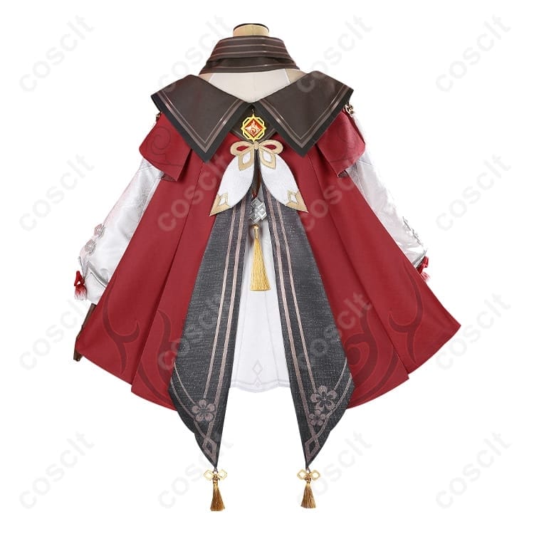 原神 胡桃（フータオ）残雪に咲く紅 コスプレ 衣装一式 高再現で撮影映え、着脱もラク - 3枚目の画像