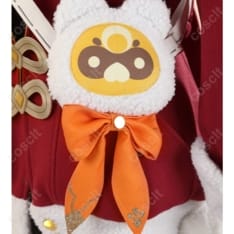 原神 香菱 大つごもりの歓声 コスプレ衣装。高再現で軽やか、イベントや撮影会に最適 - 4枚目の画像（サムネイル）