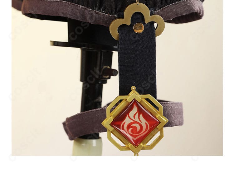 原神 香菱 大つごもりの歓声 パンツ裾の装飾ディテール。全体デザインと調和したアクセント。