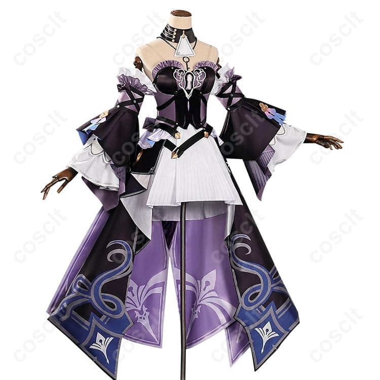 崩壊：スターレイル マダム・ヘルタ 高再現ドレス｜上品かつクールに映えるコスプレ衣装 - 2枚目の画像