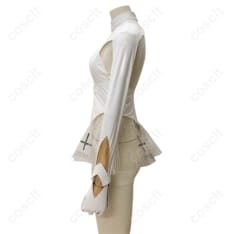 勝利の女神：NIKKE シンデレラ 白レオタード 高再現で長時間も快適、撮影に強い一着 - 2枚目の画像（サムネイル）