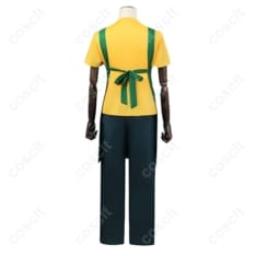 坂本太郎のエプロン作業服を高再現。通気性◎で動きやすいコスプレ衣装セット - 3枚目の画像（サムネイル）