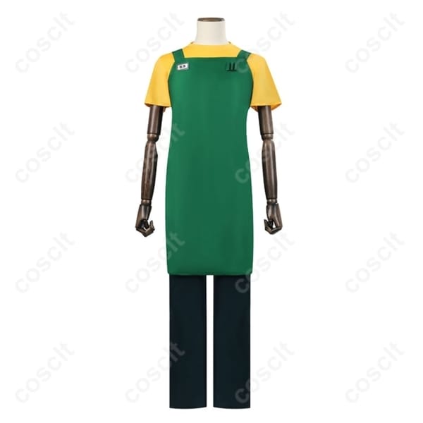 坂本太郎のエプロン作業服を高再現。通気性◎で動きやすいコスプレ衣装セット