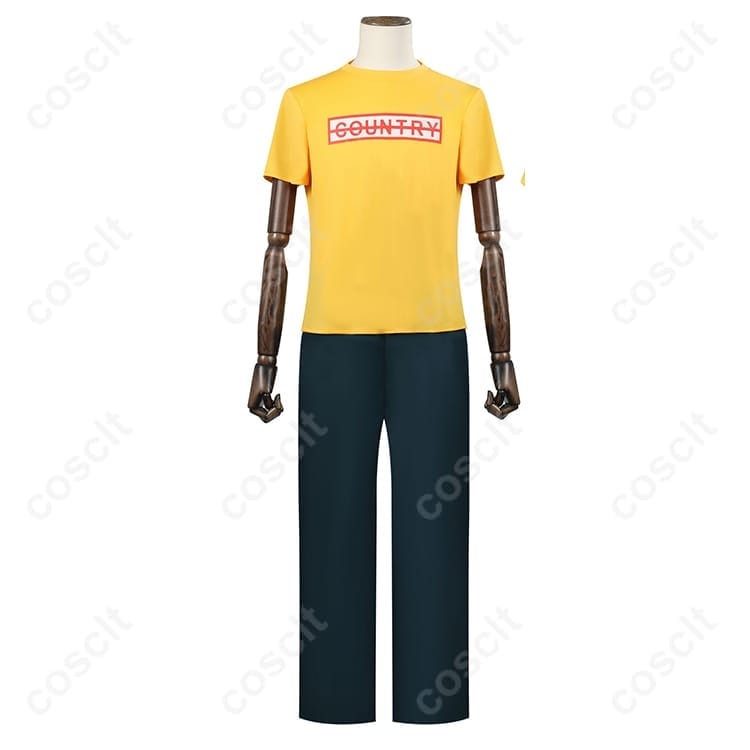 坂本太郎のエプロン作業服を高再現。通気性◎で動きやすいコスプレ衣装セット - 4枚目の画像