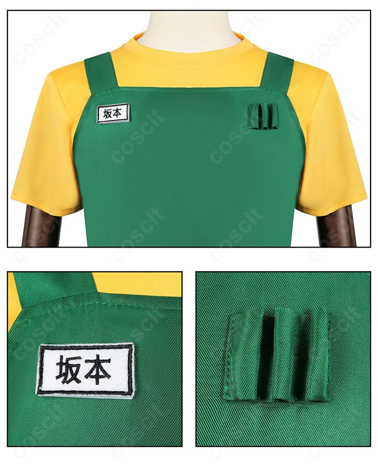 坂本太郎 コスプレ衣装のエプロン装飾ディテール。前掛けの縁処理とポケット周りの仕上げ