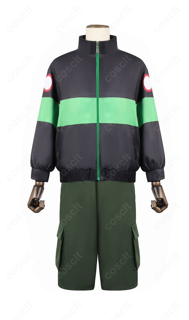 サカモトデイズ 眞霜平助 コスプレ衣装の正面全体。落ち着いた色味とハリのあるシルエットでクールに映える設計。