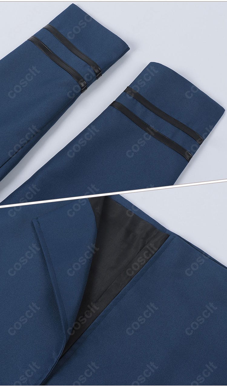 裾・袖口の装飾ディテール｜シエル・ファントムハイヴ コスプレ 貴族風スーツ