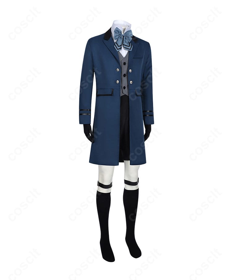 シエル・ファントムハイヴ 女王の番犬コスプレ衣装の側面シルエットとライン