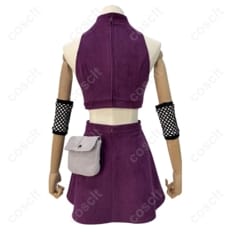 NARUTO 山中いの コスプレ衣装｜高再現シルエットで動きやすく撮影・イベントに最適 - 4枚目の画像（サムネイル）