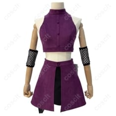 NARUTO 山中いの コスプレ衣装｜高再現シルエットで動きやすく撮影・イベントに最適 - 1枚目の画像（サムネイル）