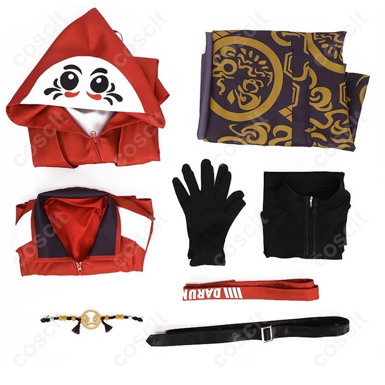 だるまいずごっど 大妖怪×ローソン 袴コスプレ 高再現で撮影映え、快適な着用感 - 5枚目の画像