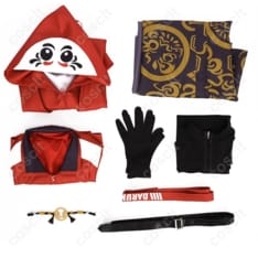 だるまいずごっど 大妖怪×ローソン 袴コスプレ 高再現で撮影映え、快適な着用感 - 5枚目の画像（サムネイル）